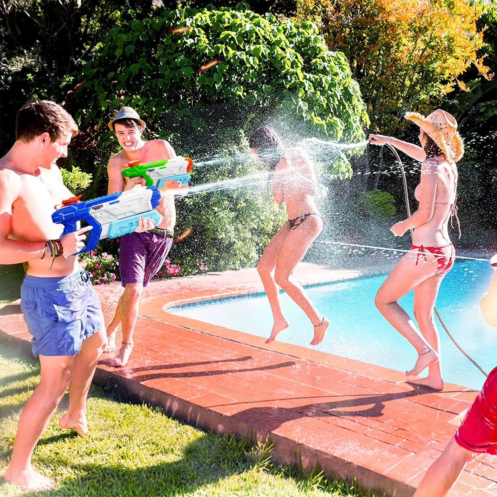 Super Soaker Water Gun – 600CC High Capacity