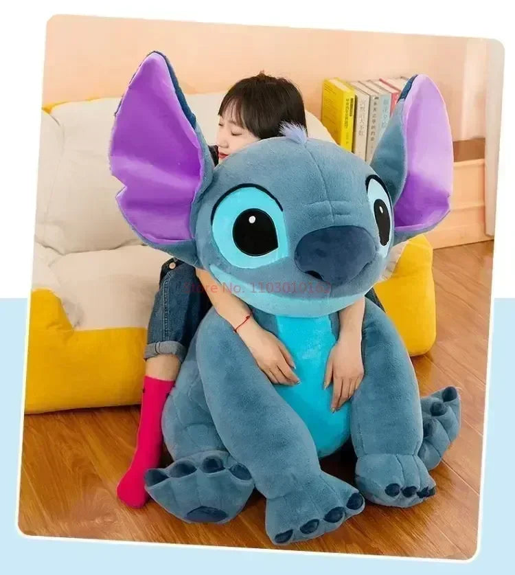 80cm Stitch Stuffed Toy – Soft & Cuddly