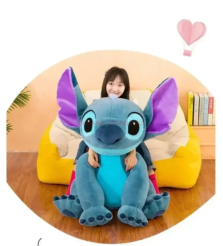 80cm Stitch Stuffed Toy – Soft & Cuddly