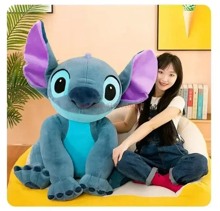 80cm Stitch Stuffed Toy – Soft & Cuddly